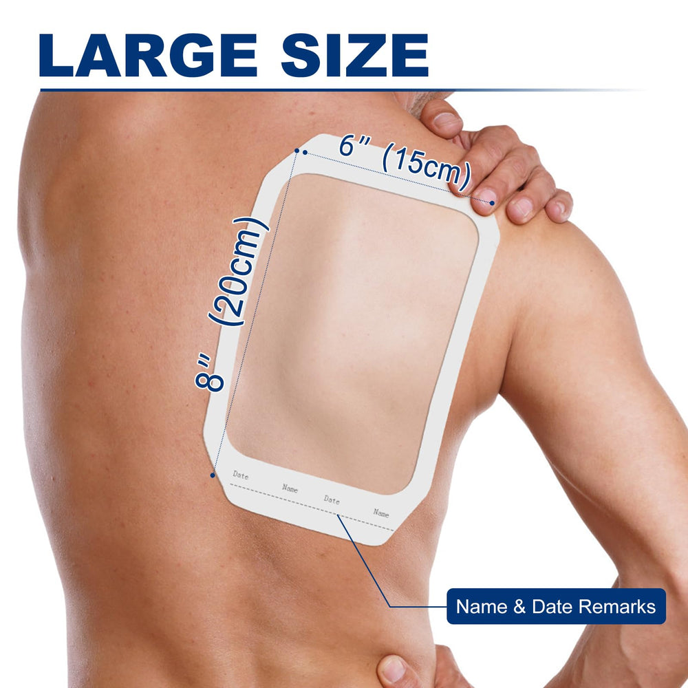 Ceeport waterproof breathable dressing demonstrates shower protection and skin-friendly wear.