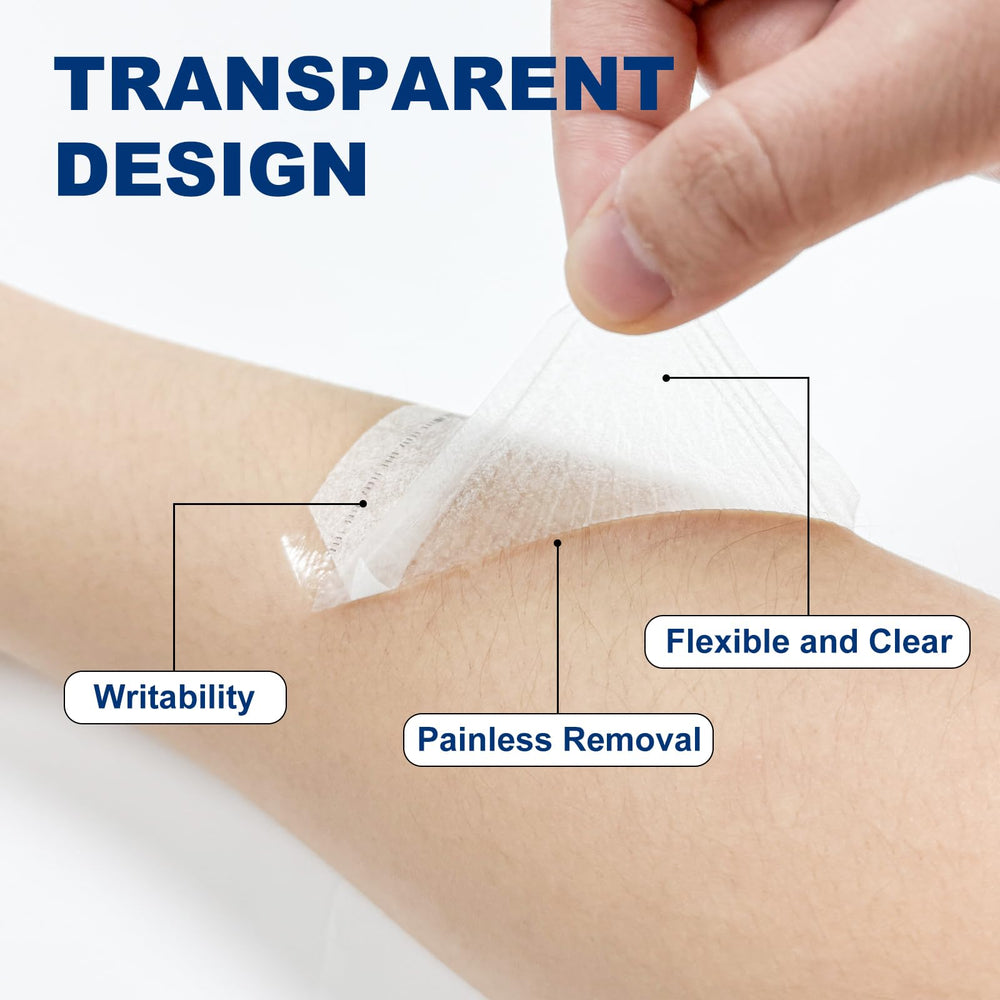 Ceeport waterproof dressing on skin provides a barrier for moisture control