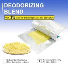 Ceeport Xeroform with 3% Bismuth Tribromophenate for odor control.