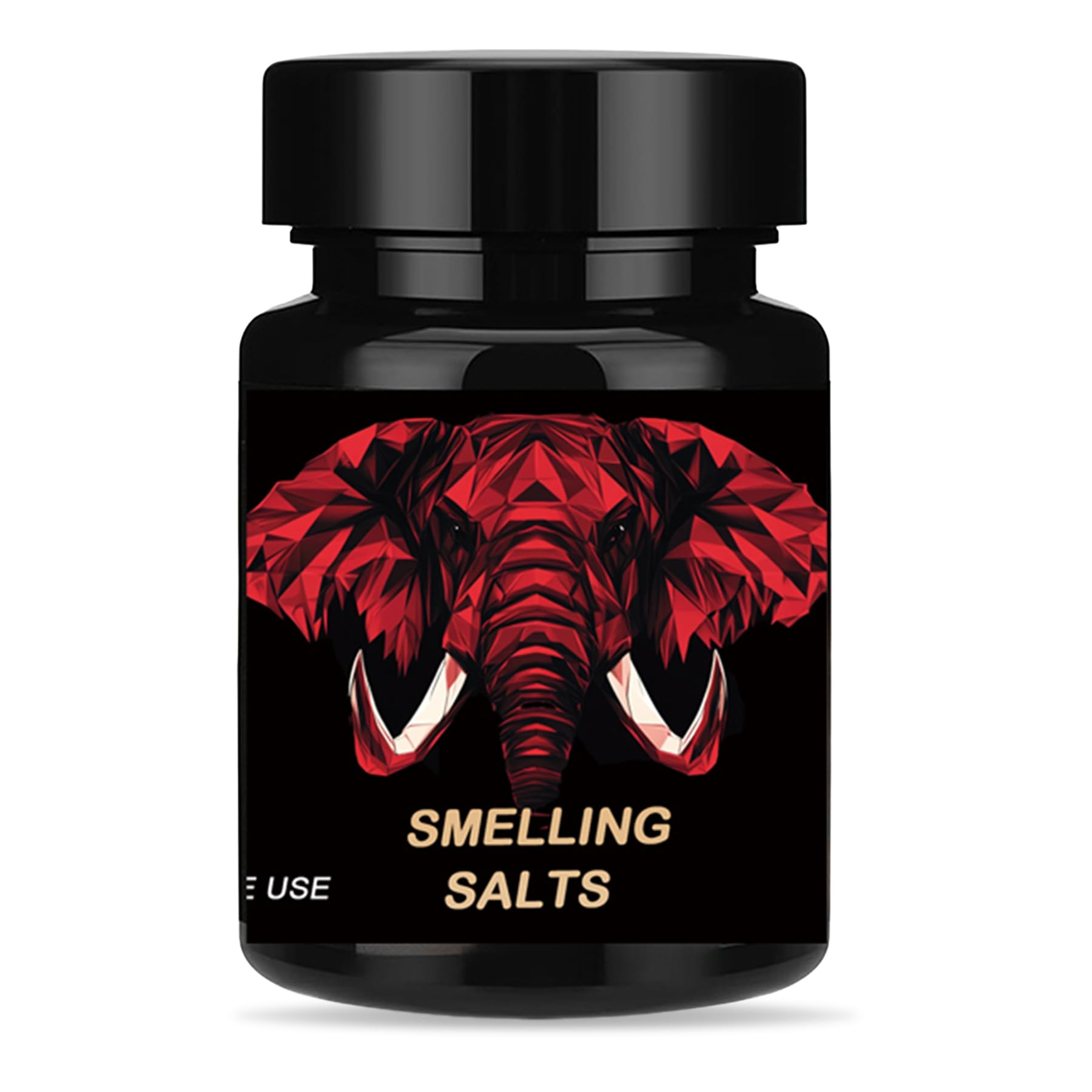 CEGWISP smelling salts bottle closeup highlights quick alertness for athletes.