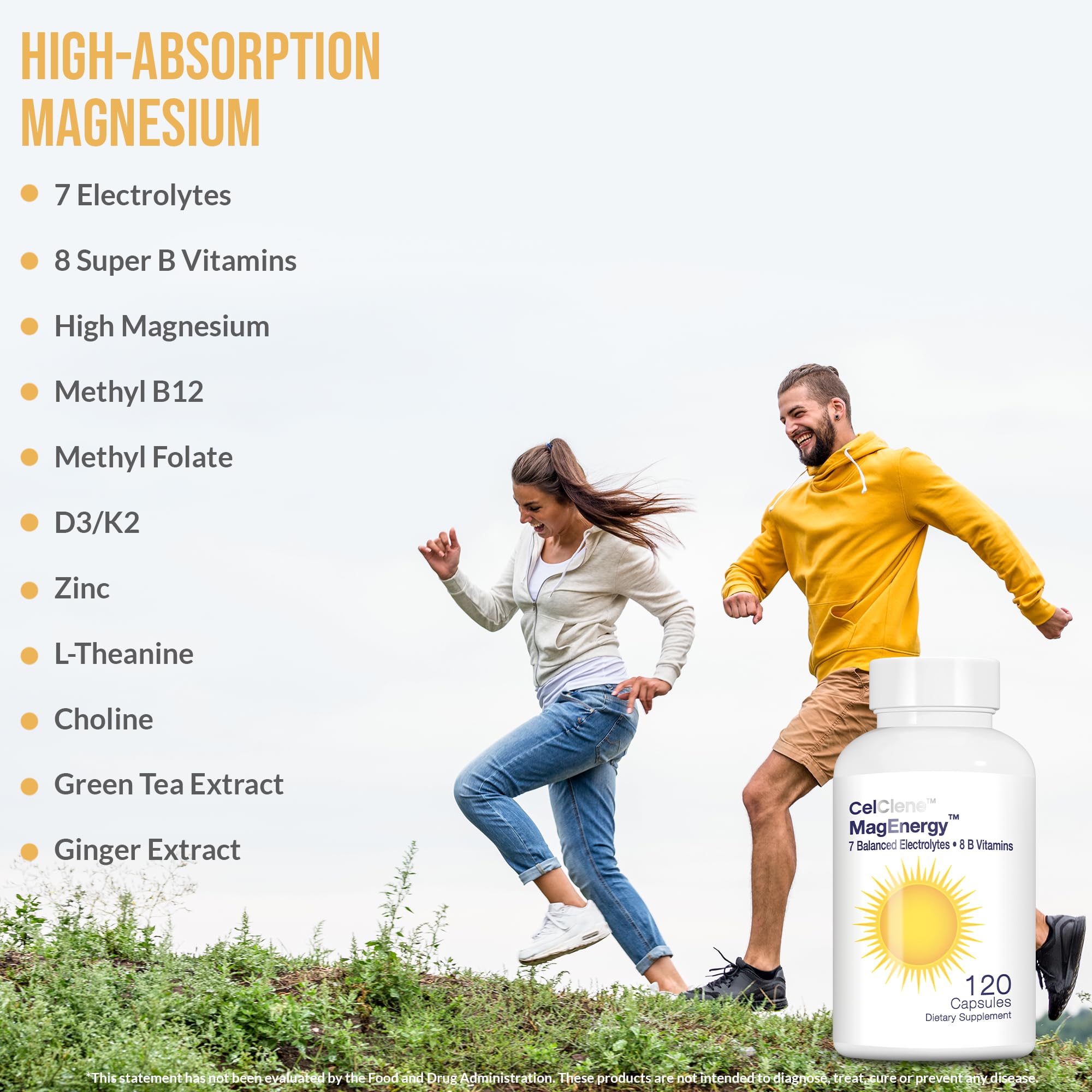 CELCLENE MagEnergy pour demonstrates quick hydration on the go.