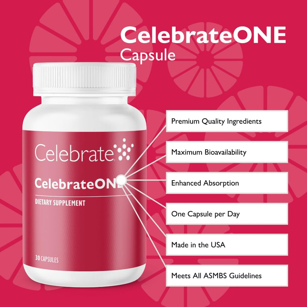 CelebrateONE Iron Free capsules closeup shows compact, easy-to-swallow capsules for daily supplementation