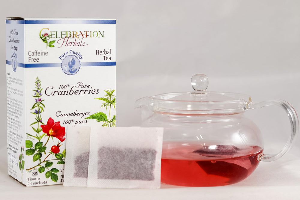 Celebration Herbals Cranberries Pure Quality 24 close-up reveals bright color and plump dried fruit