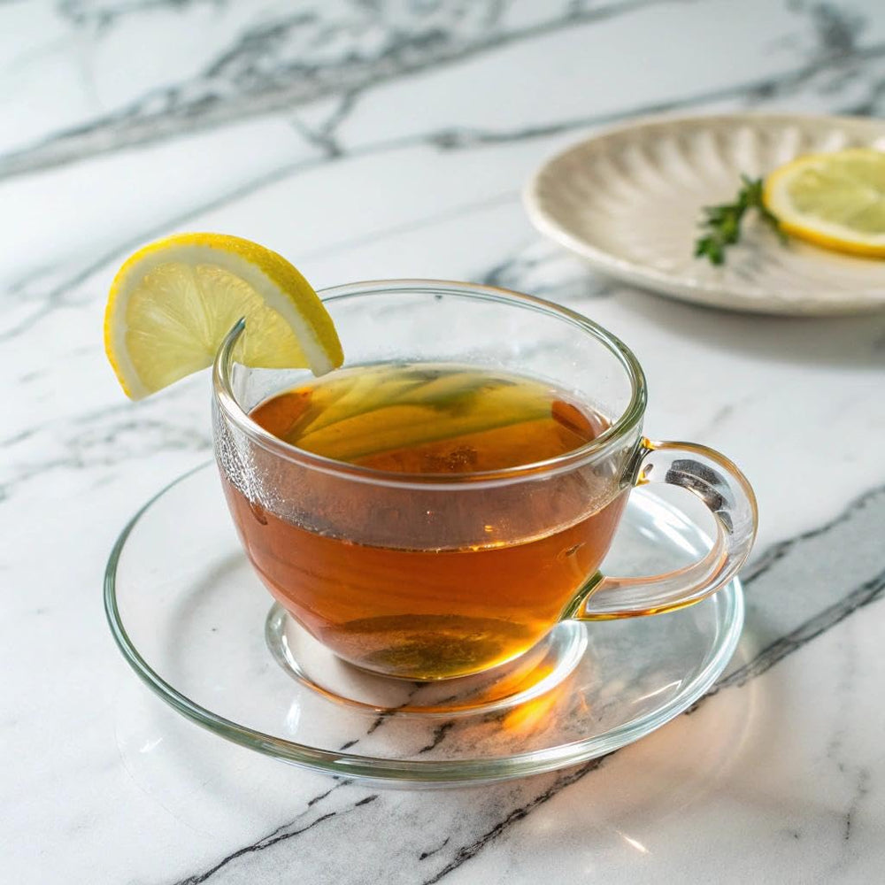Celestial Seasonings Decaf Green Tea Stringless Bags, less waste and easy disposal.