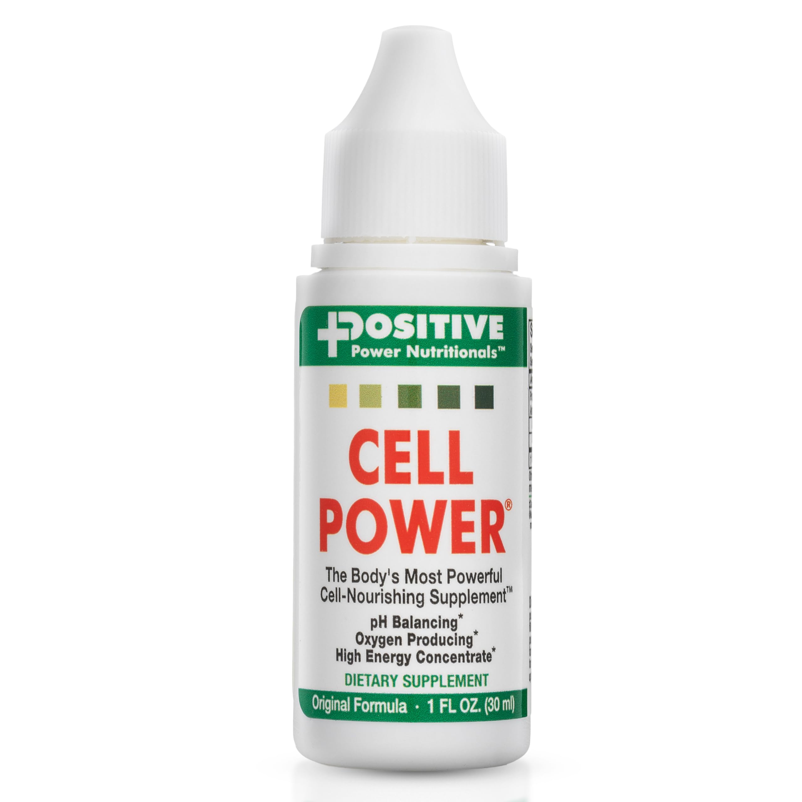 Cell Power Oxygen Drops bottle front for convenient on-the-go use