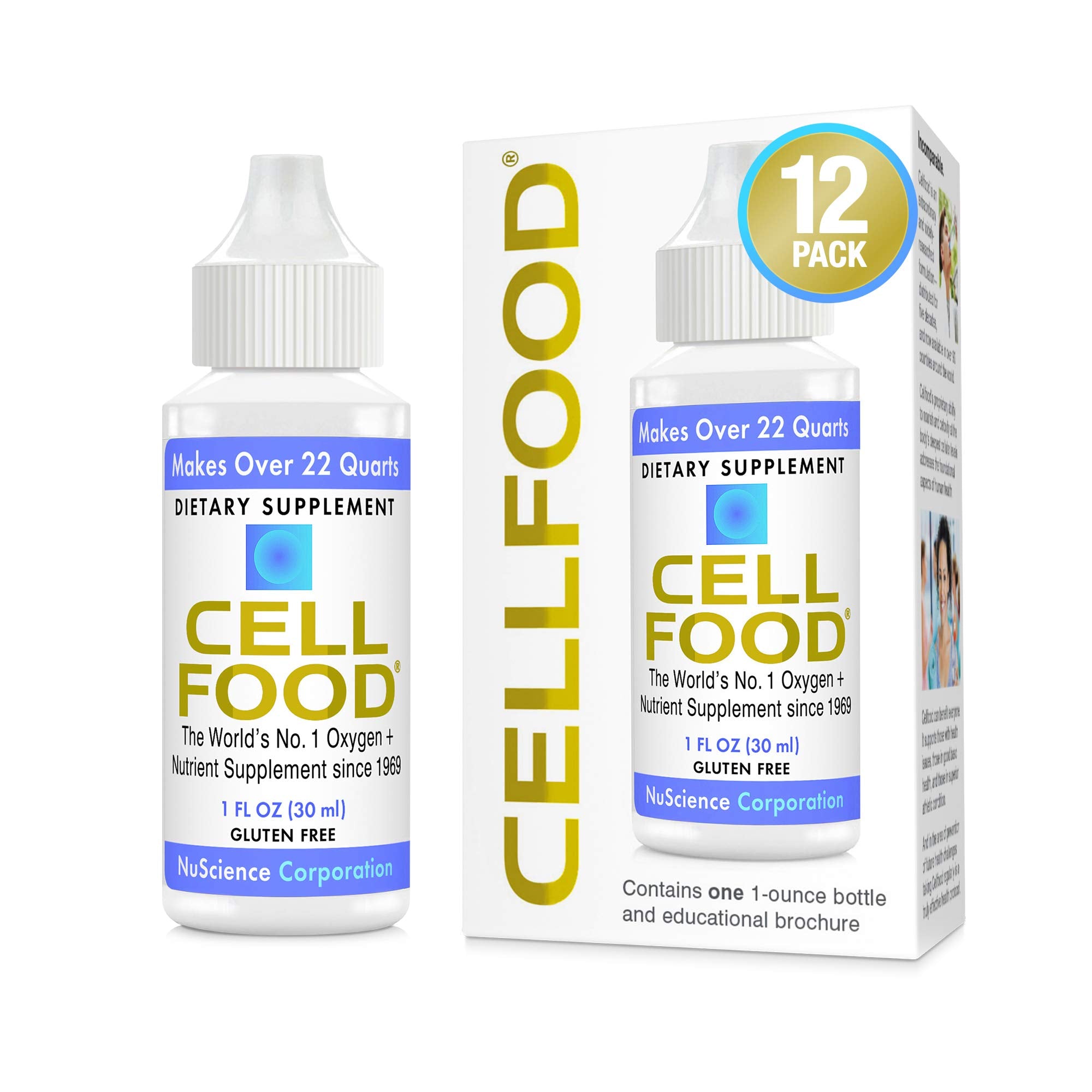 Cellfood Oxygen Boost bottle ready for daily hydration and potential energy support.