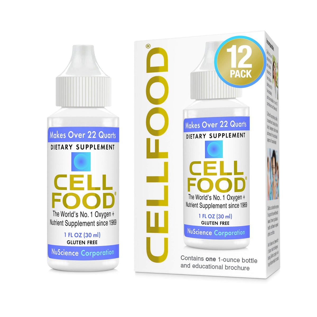 Cellfood Oxygen Boost bottle ready for daily hydration and potential energy support.