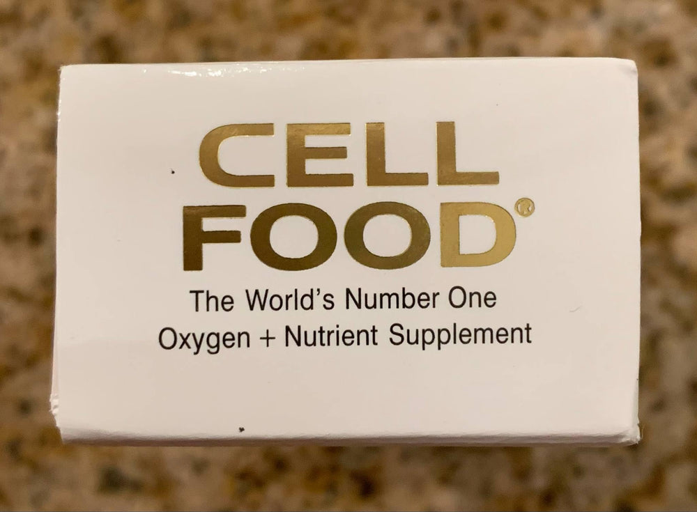 Hands mix Cellfood Oxygen Boost with juice for easy enjoyment.