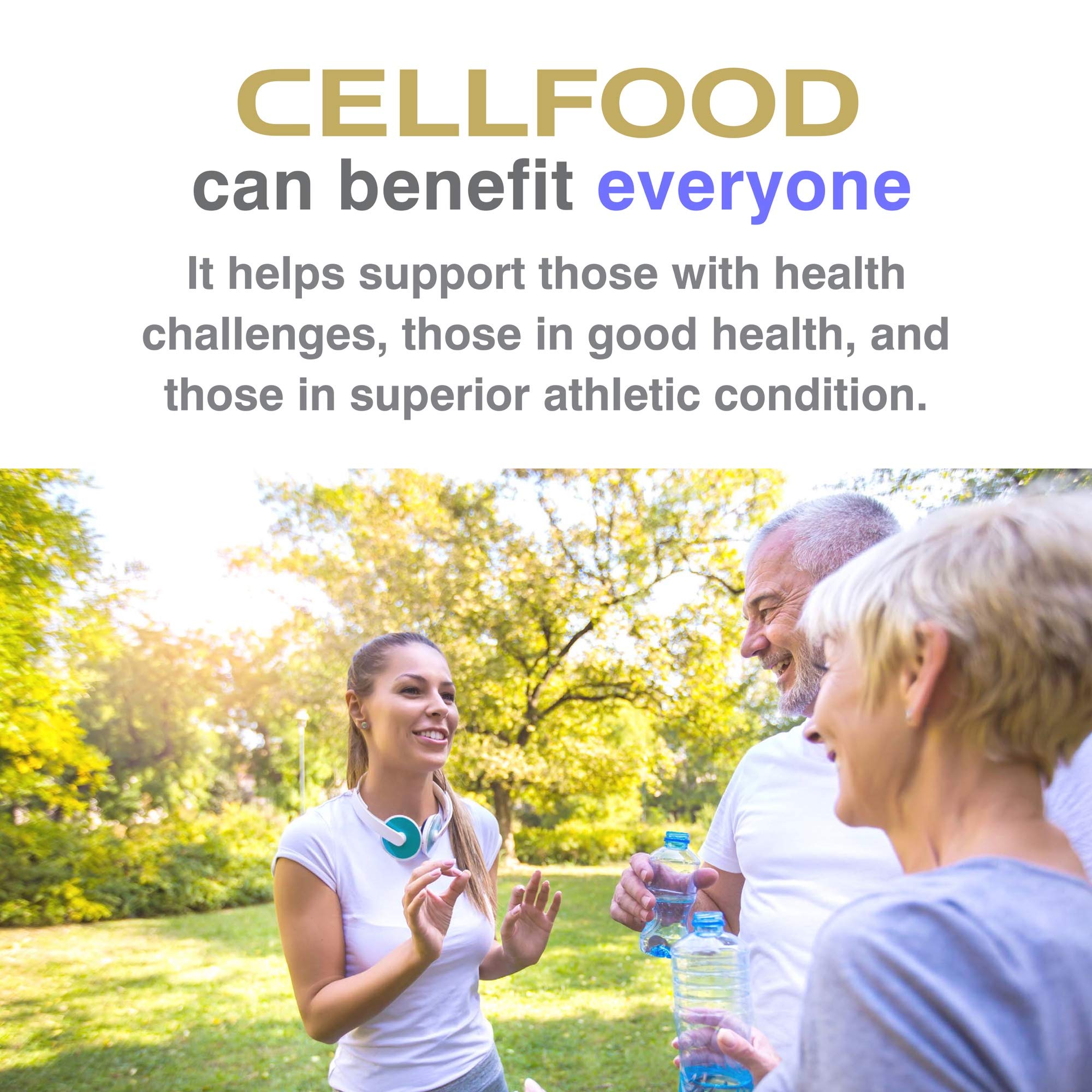Cellfood Oxygen Boost ingredients panel referencing original formula