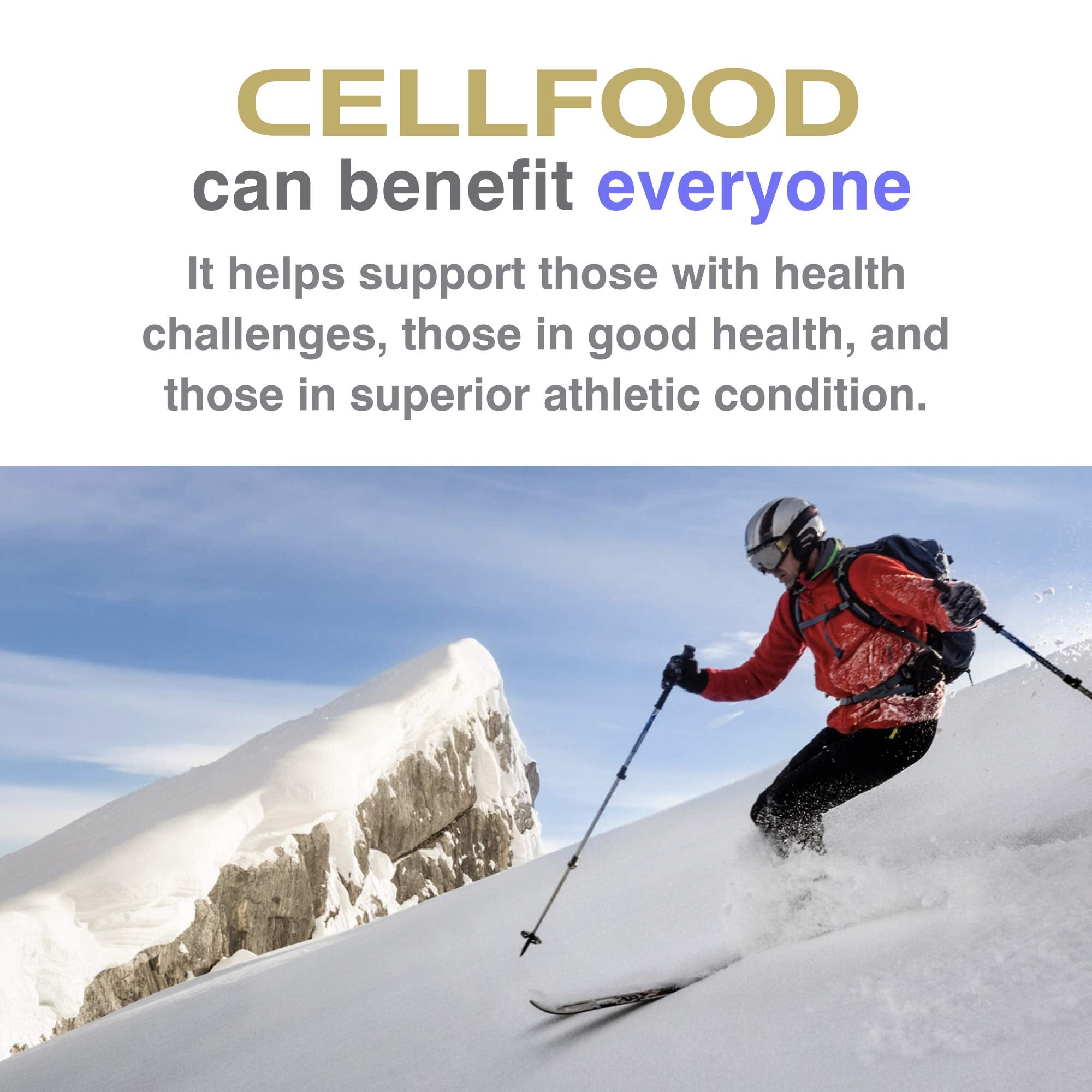 Cellfood Oxygen Boost packaging displayed on a shelf with product details.