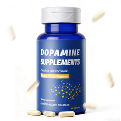 CellJuvMax Dopamine Brain Food cap showing a simple daily dose for focus potential.