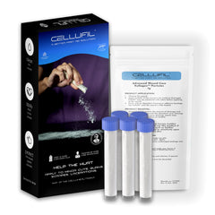 Celluheal Cellufil collagen sheets visual demonstrates flexible coverage for irregular wounds.