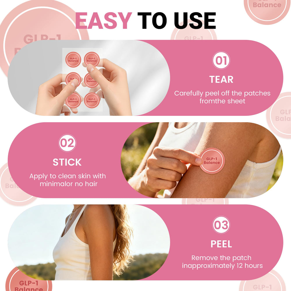 cenlomat GLP-1 patches demonstrated being cleaned with water.