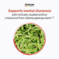 Centrum Clear Mind Calm Mood packaging back lists dosage