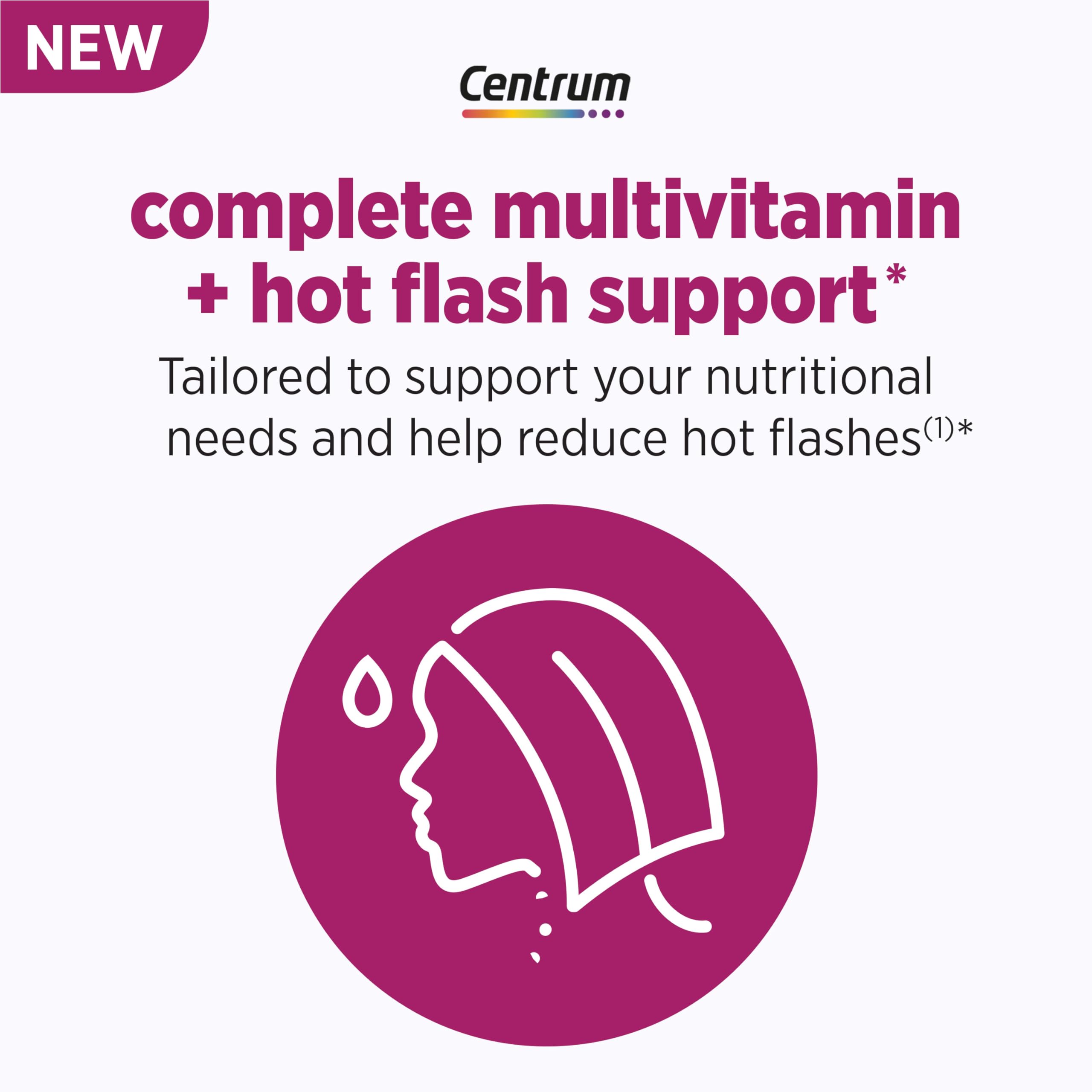 Centrum complete multivitamin bottle front showing packaging for daily use