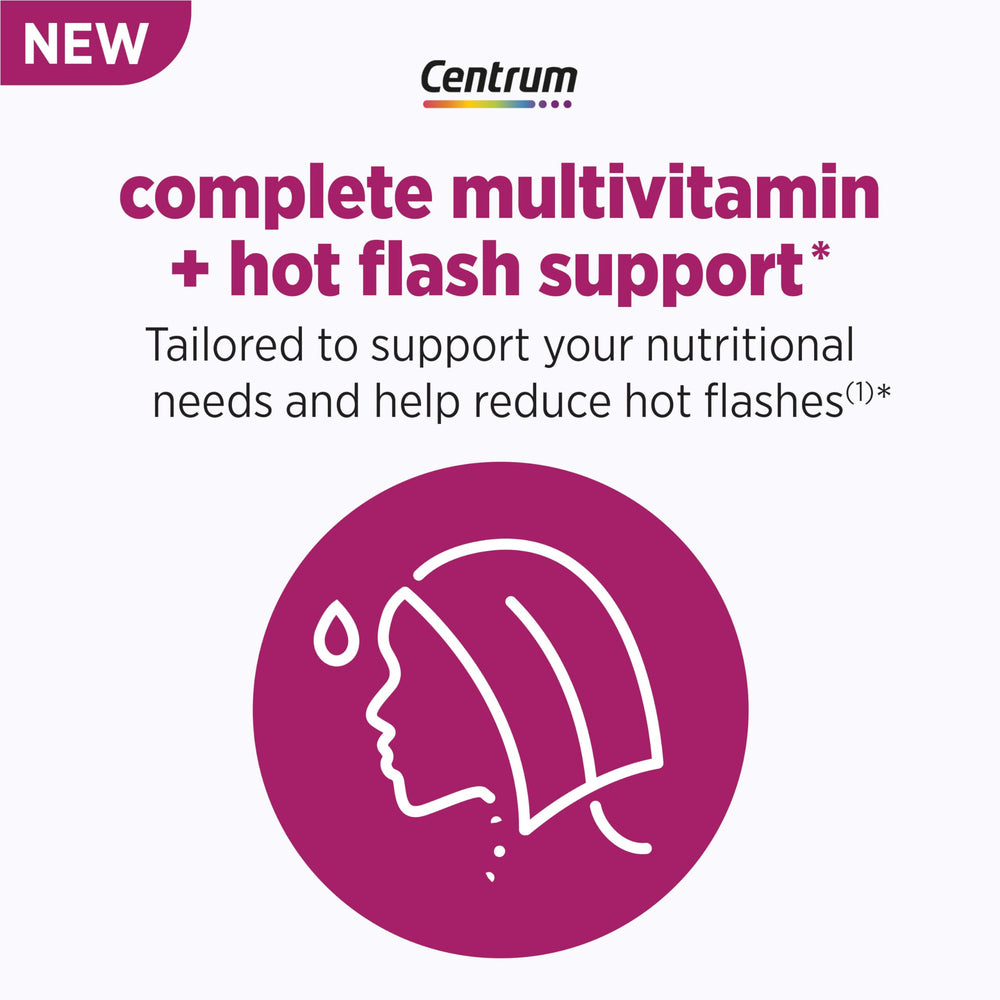 Centrum complete multivitamin bottle front showing packaging for daily use