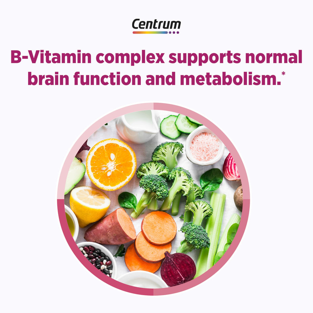 Centrum geniVida close-up highlighting clinically studied ingredient