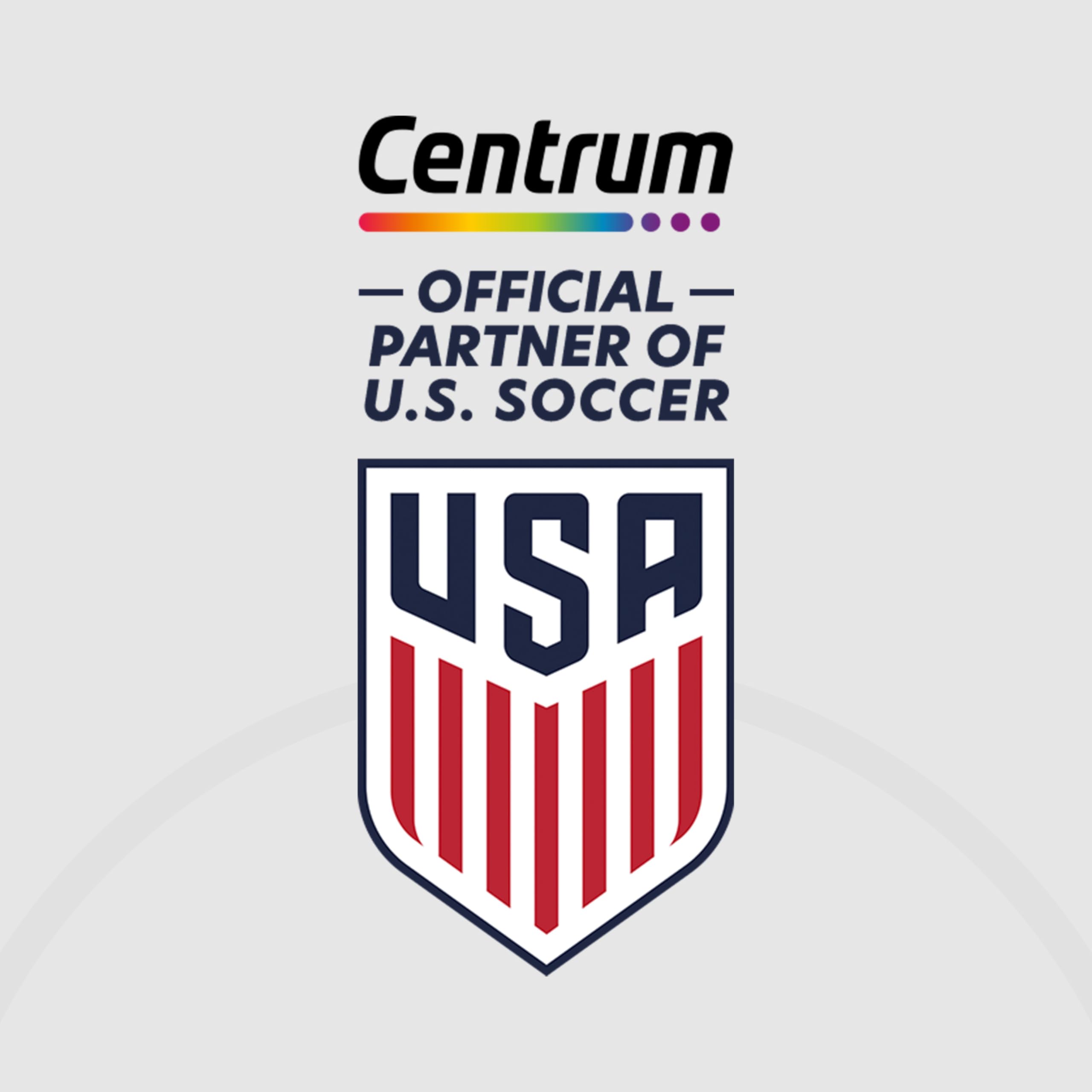 Centrum gluten-free icon beside bottle highlighting dietary options