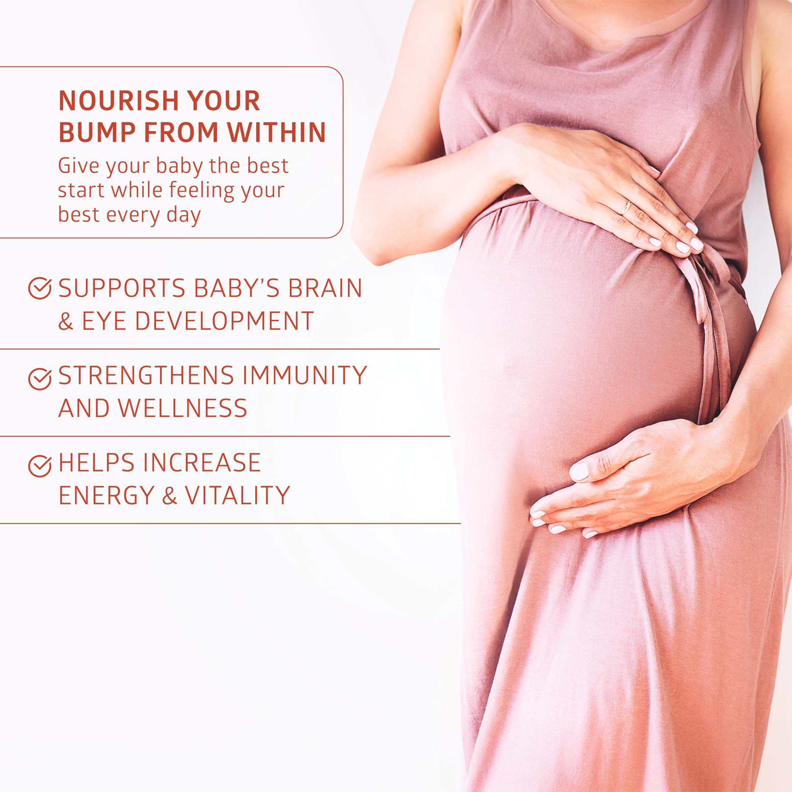 Centurion Labs iron and zinc prenatal minerals for vital daily nutrients.