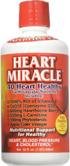 Century Systems Heart Miracle bottle pours into a glass, signaling easy daily heart nutrition.