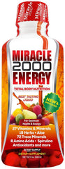 Century Systems Miracle 2000 bottle pour: convenient daily dose for balanced nourishment.