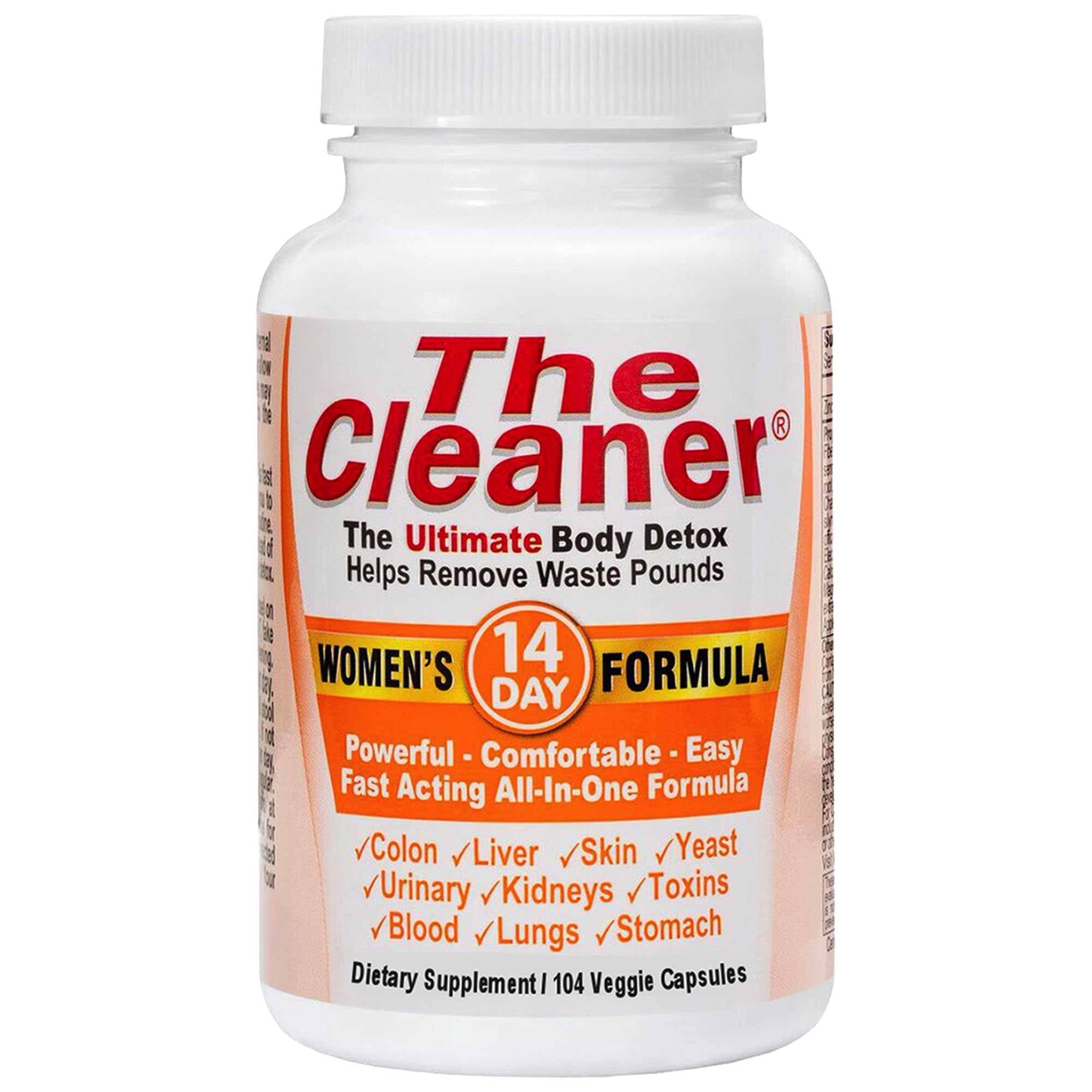 Century Systems The Cleaner Detox bottle front promotes daily wellness during routine