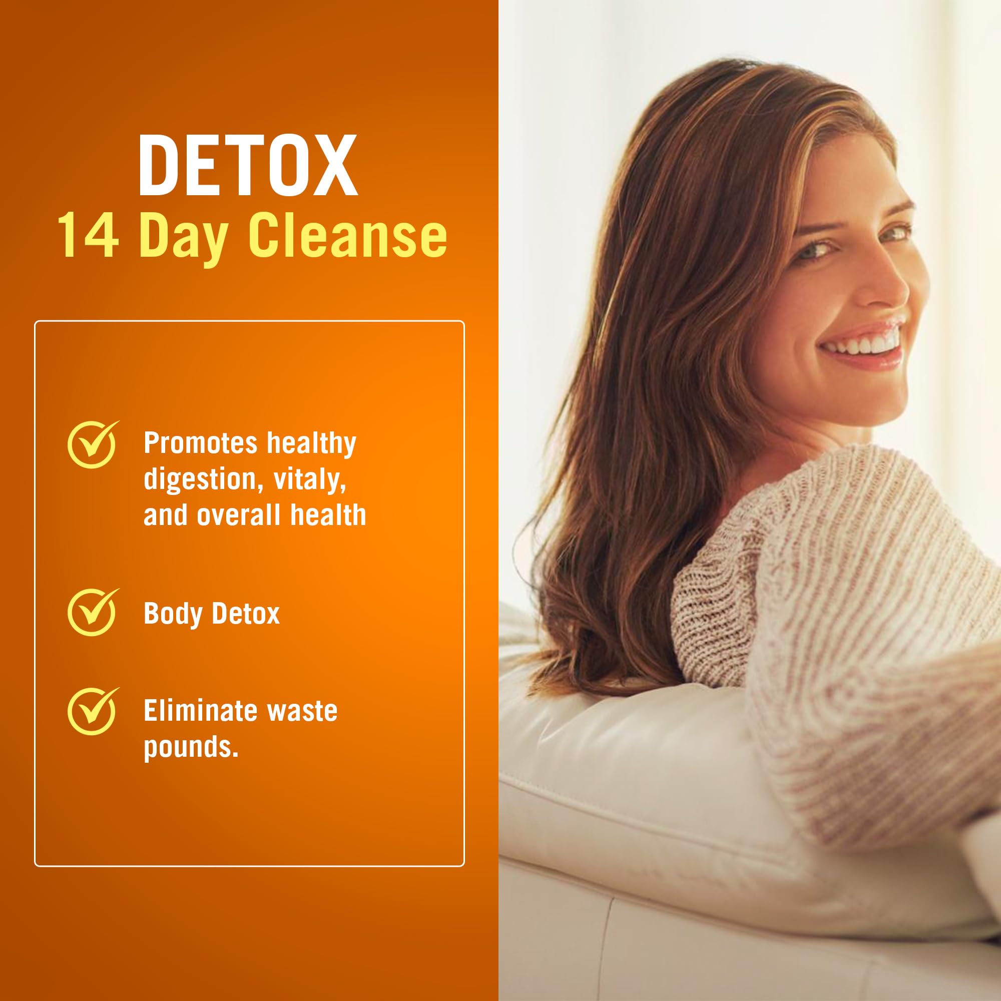 Century Systems The Cleaner Detox bottle with label shows 104 vegetarian capsules for a 14-day cleanse