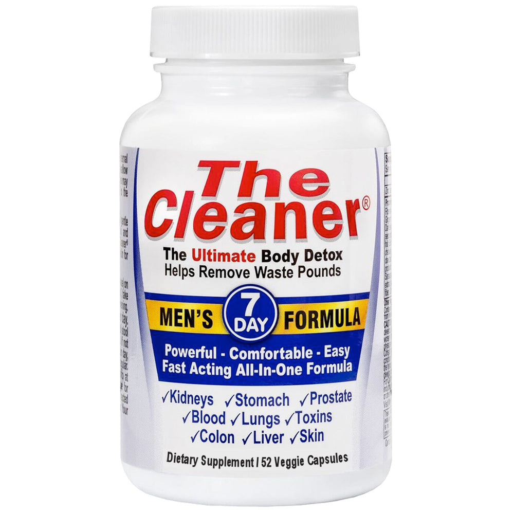 Century Systems The Cleaner Detox capsules in bottle for digestive balance.