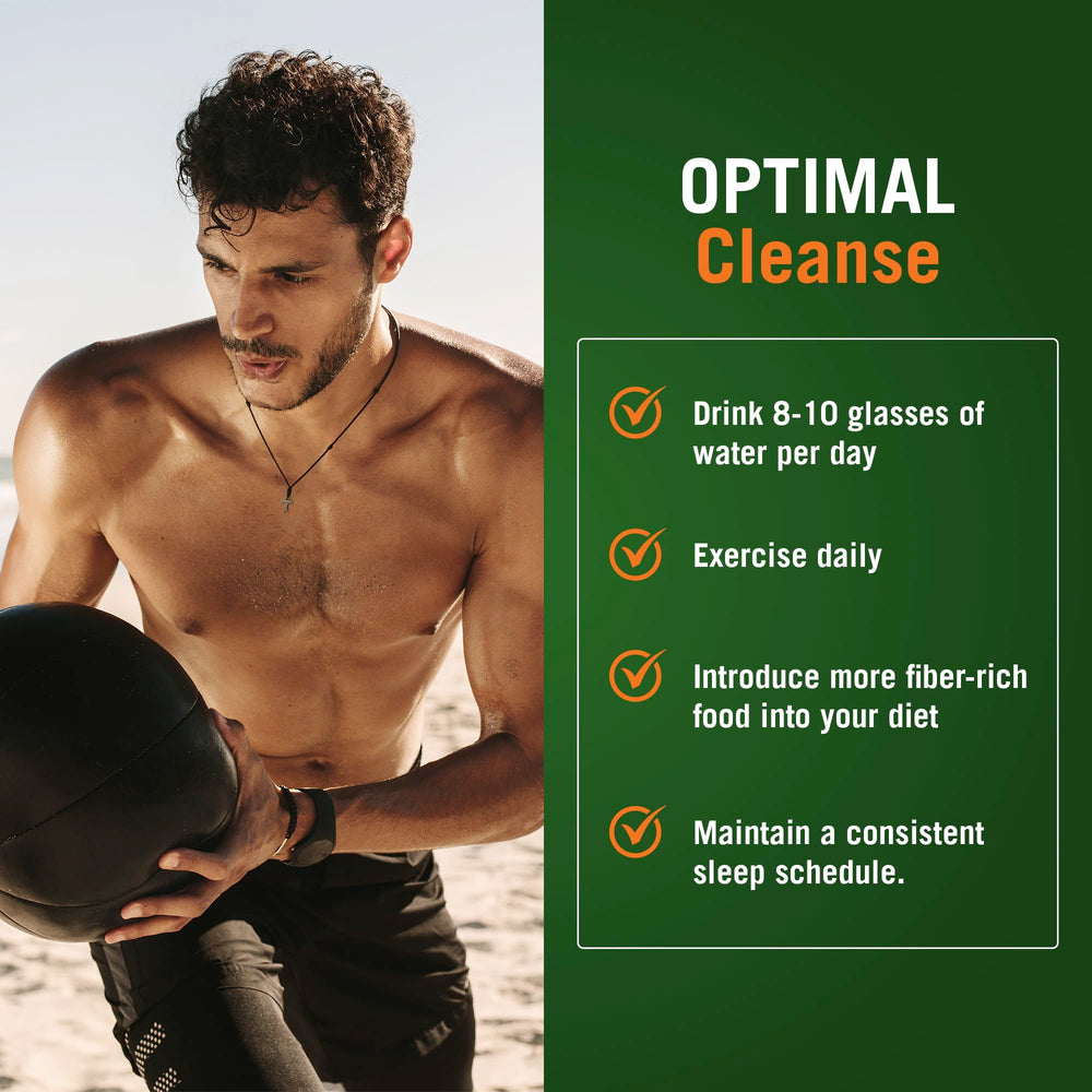 Century Systems The Cleaner Detox serving suggestions showing morning and evening intake routine