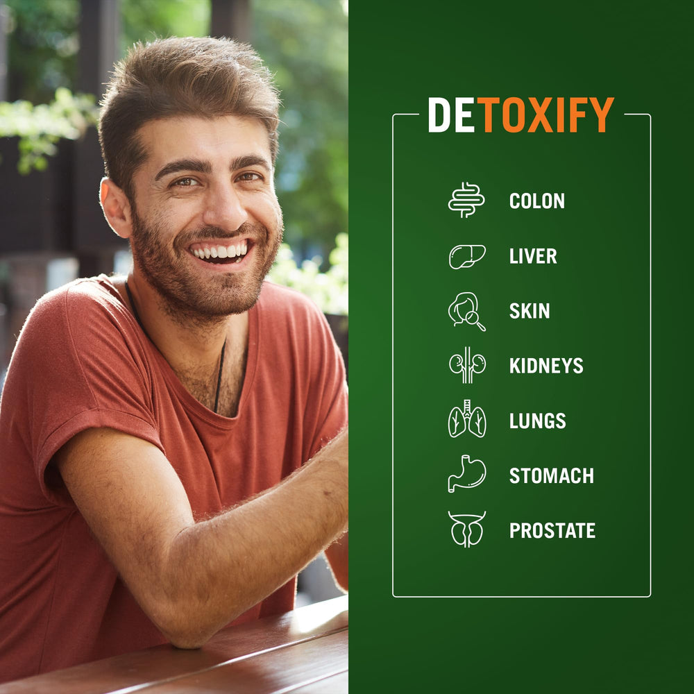 Century Systems The Cleaner Detox label closeup, showing 14-day plan and full body cleansing features