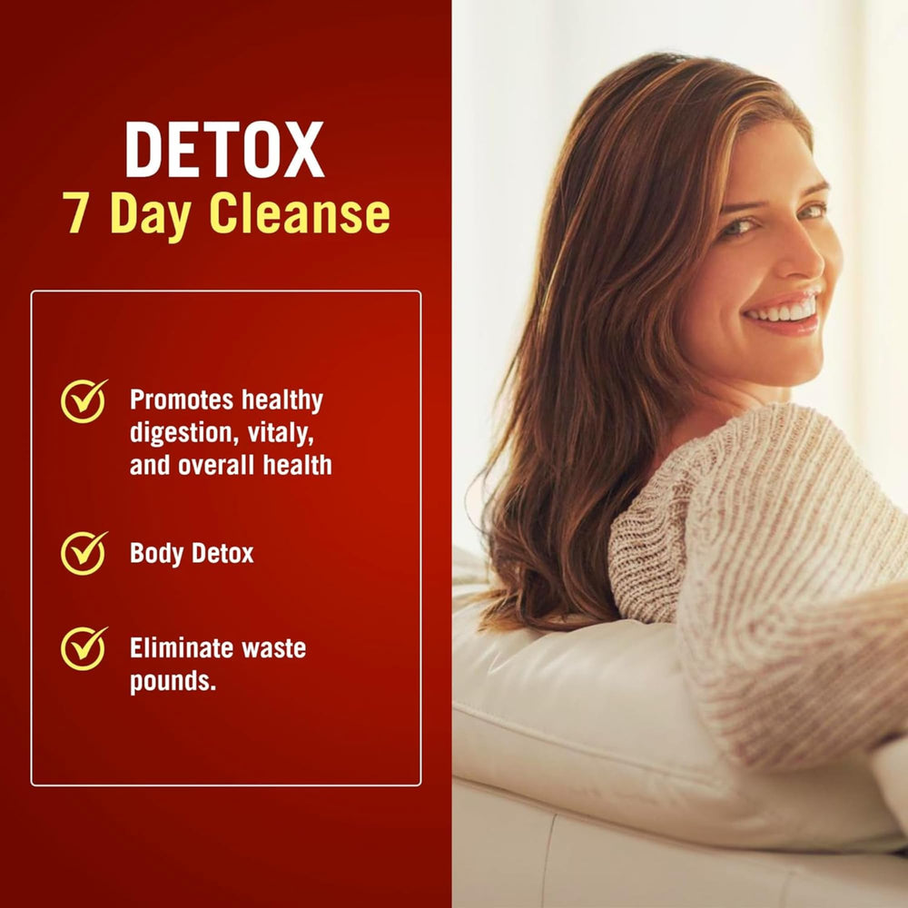 Century Systems The Cleaner Detox label front highlighting the seven day cleansing formula