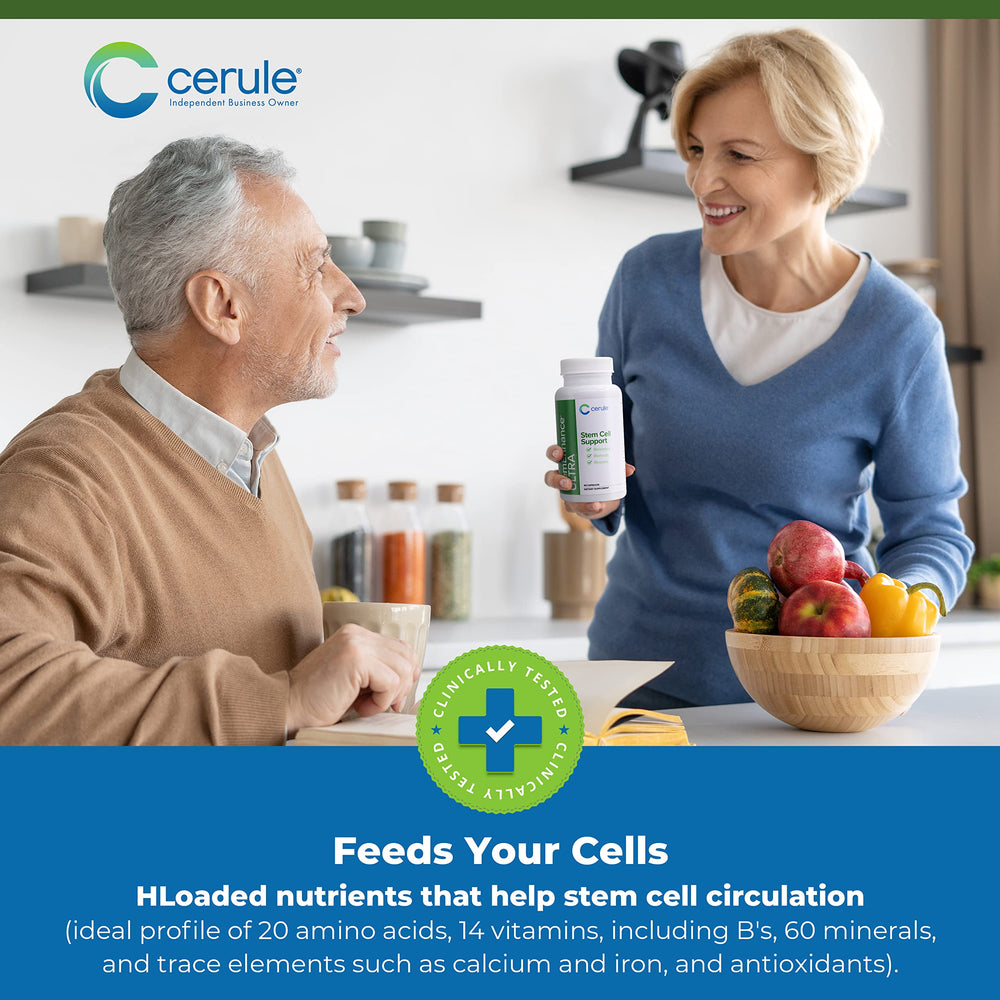 Cerule StemEnhance Ultra pouring capsules for a simple daily ritual