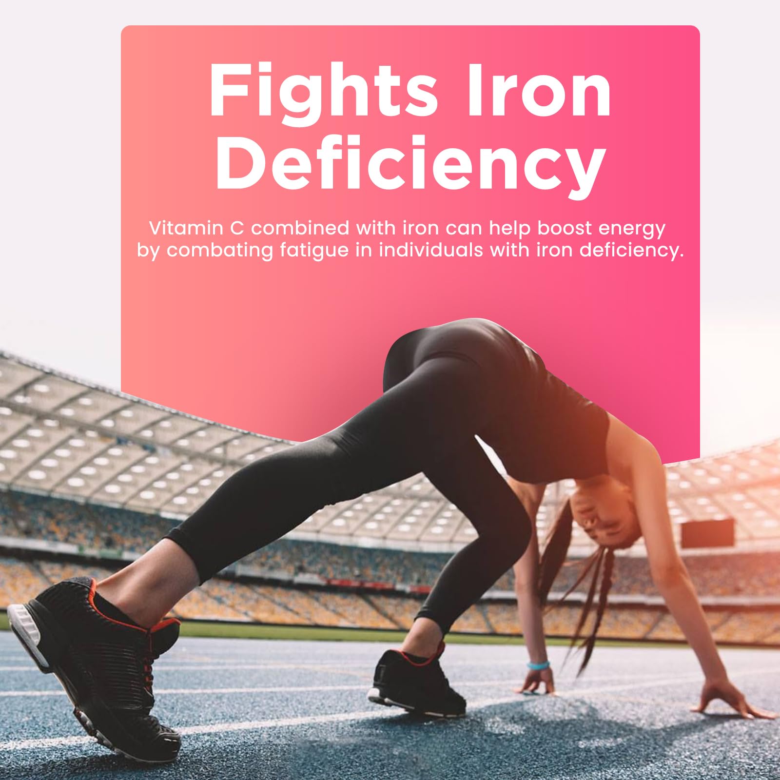 CFILIHTC Iron Gummies nutrition panel highlights iron and vitamins