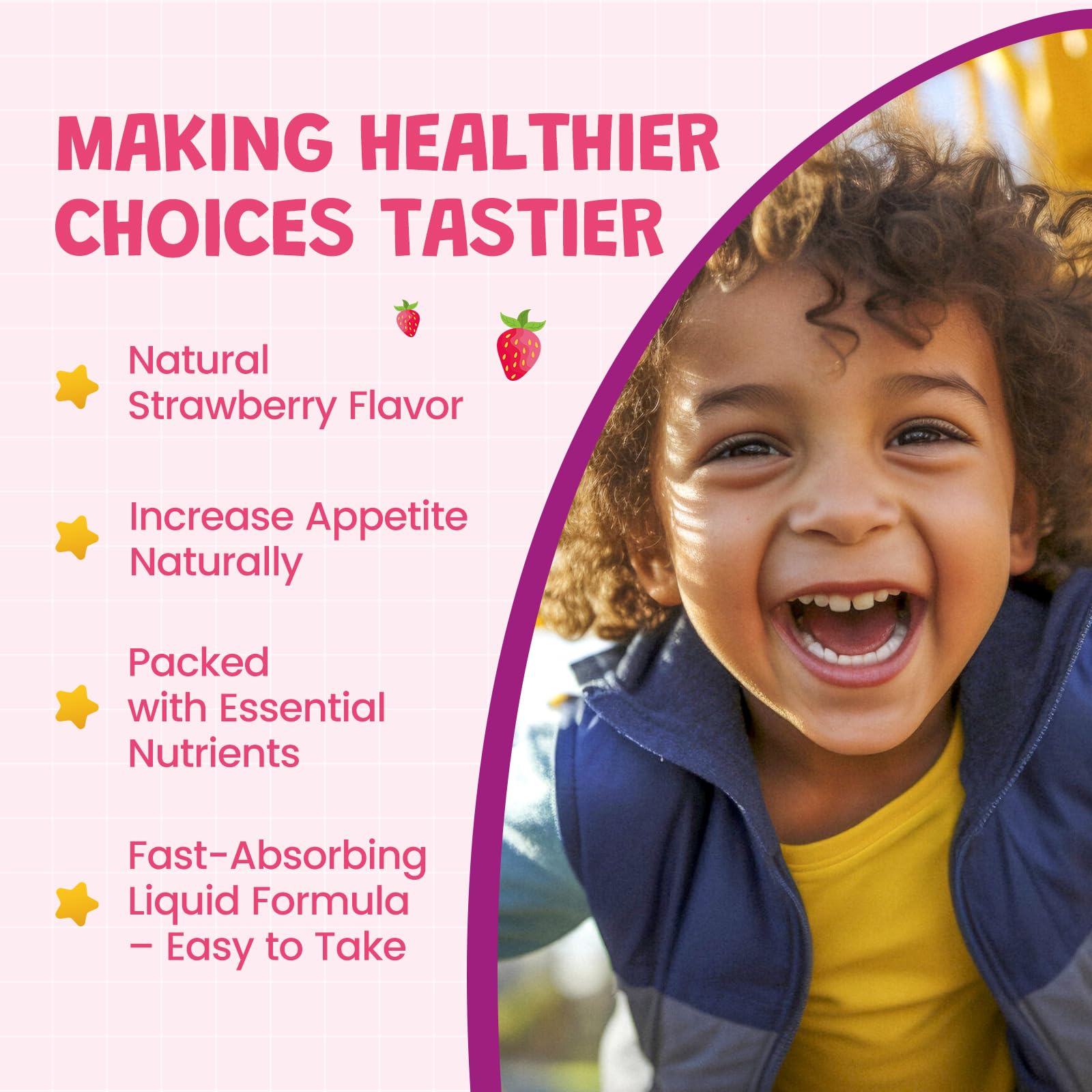 CFILIHTC kid-friendly drops on table illustrate simple routine during busy mornings.