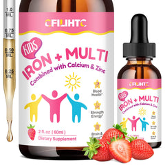 CFILIHTC liquid iron drops bottle for easy daily use by families.
