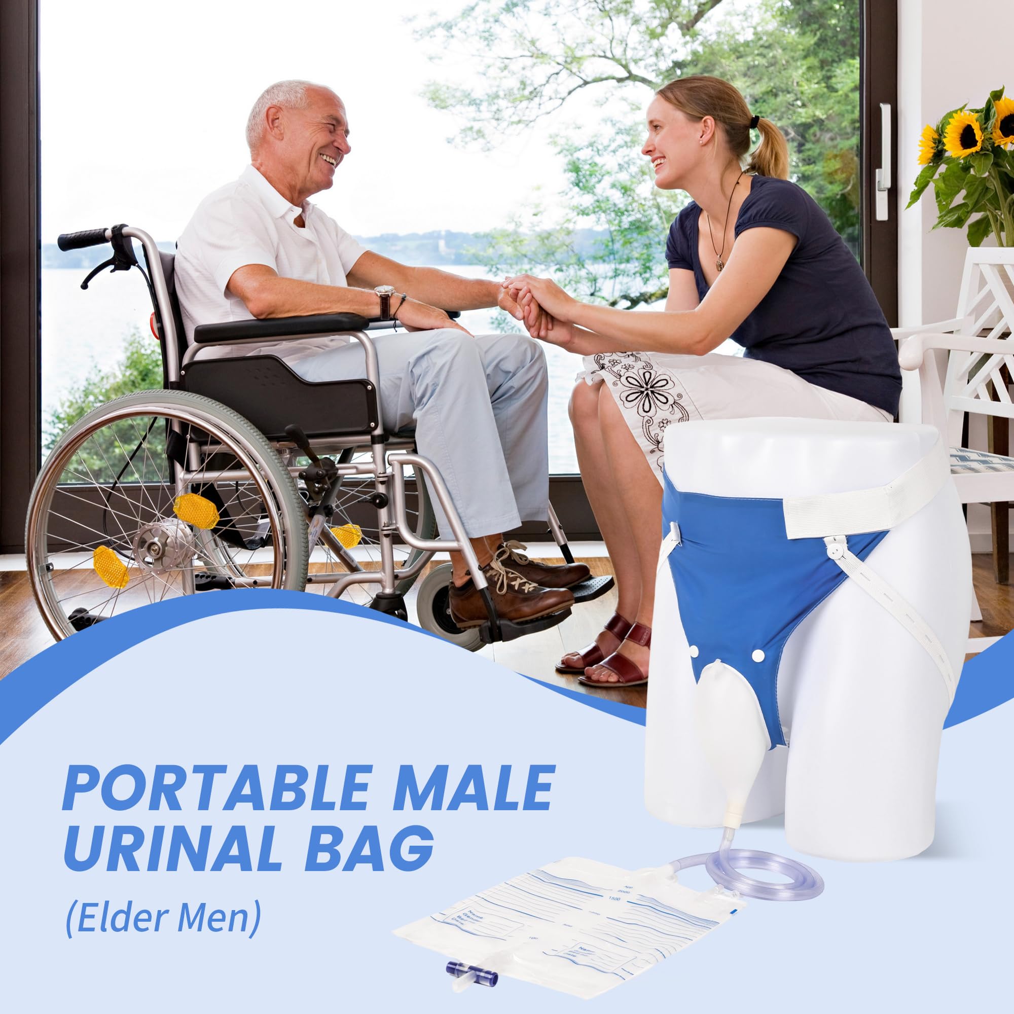 Cgkvz complete urine bag kit includes all components for easy daily use