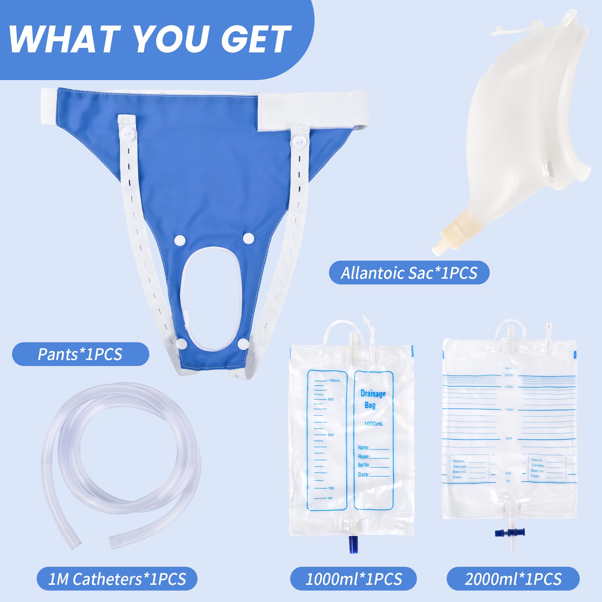 Cgkvz reusable 1000ml and 2000ml bags are easy to clean and reuse