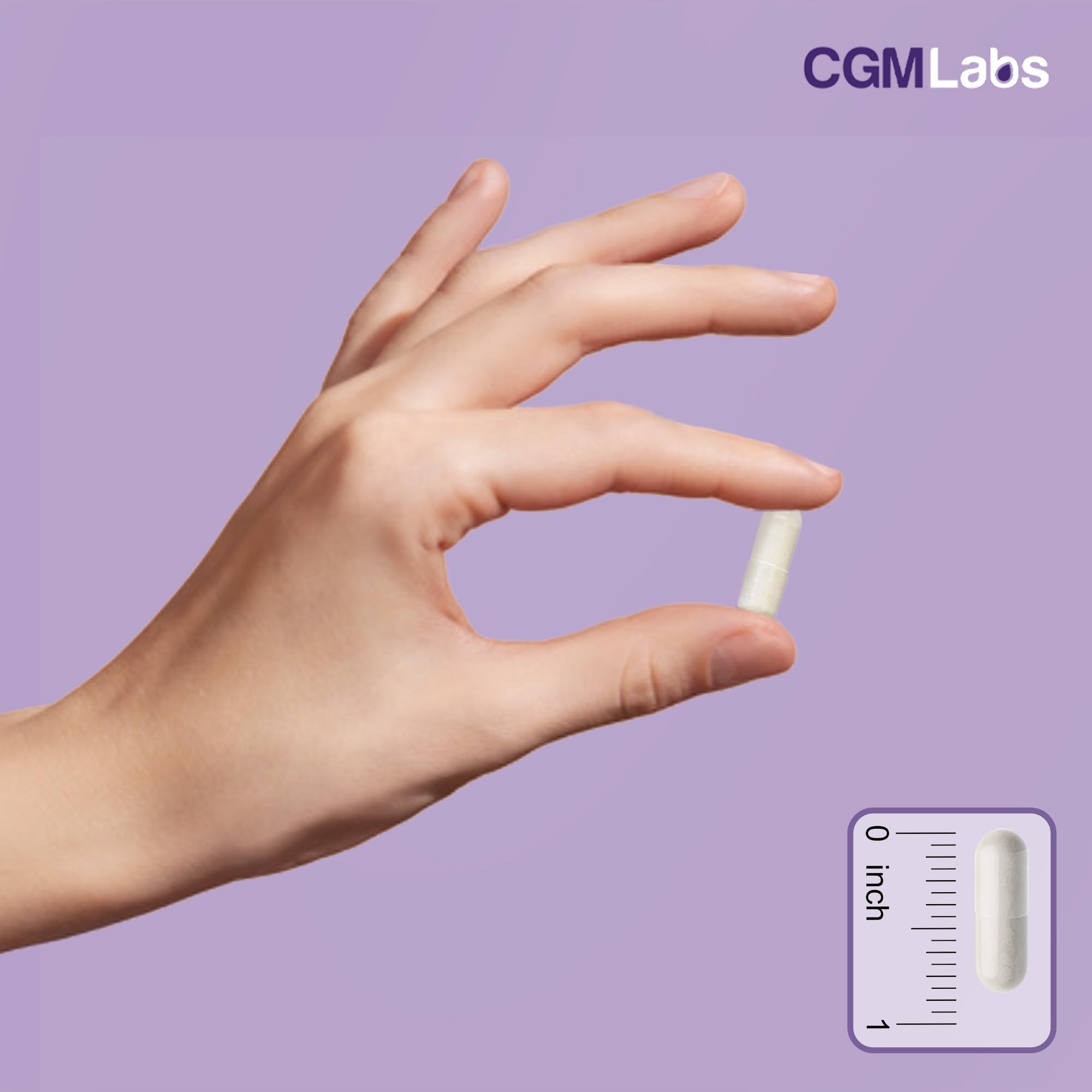 CGMLABS magnesium glycinate third-party lab tested seal