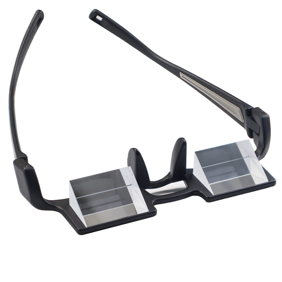 CHANGAR Prism Glasses with a lightweight frame for comfortable bed reading.