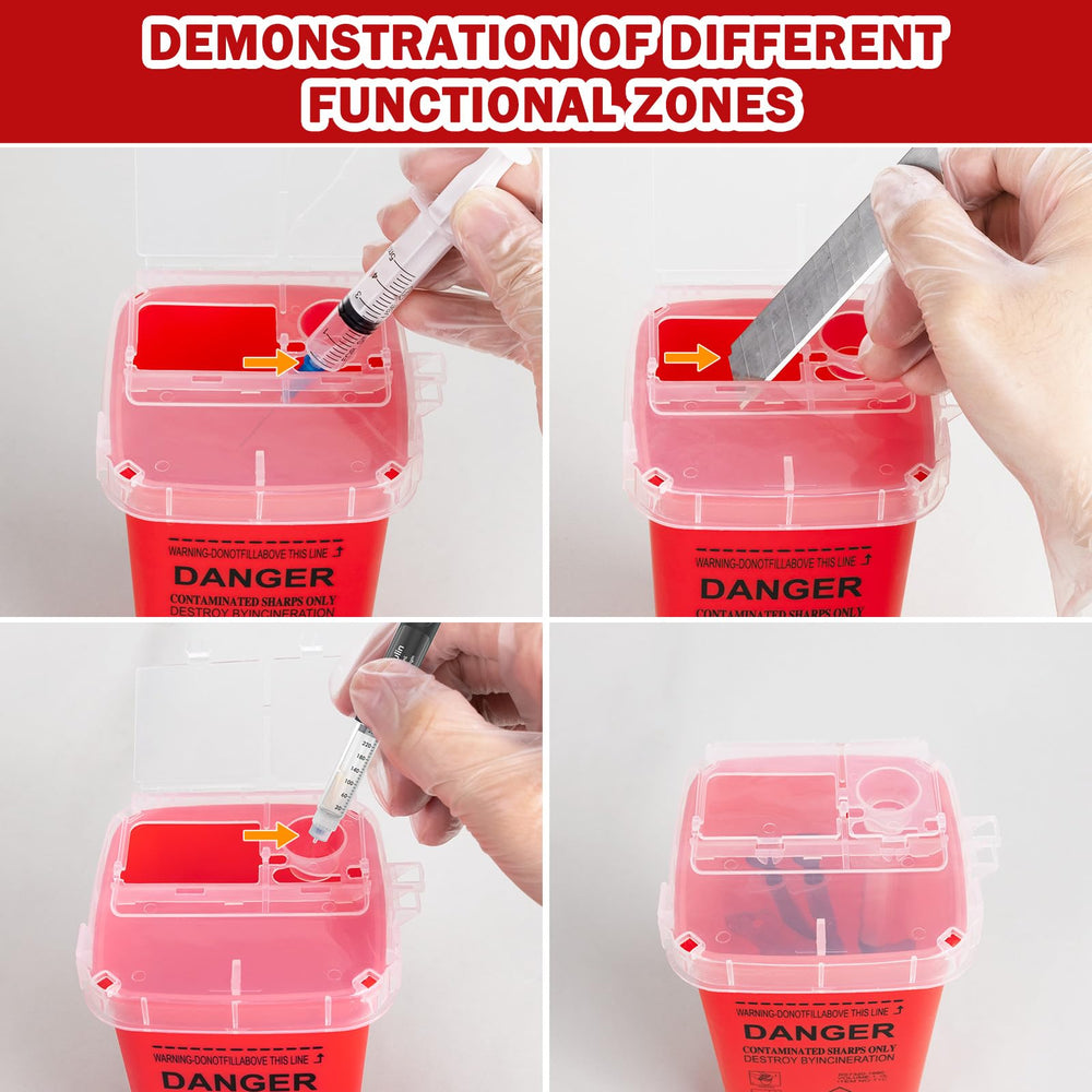 CHANGTIKEJI portable travel sharps storage for on-the-go safety
