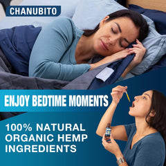 CHANUBITO hemp oil organic high potency dropper enables precise dosing.