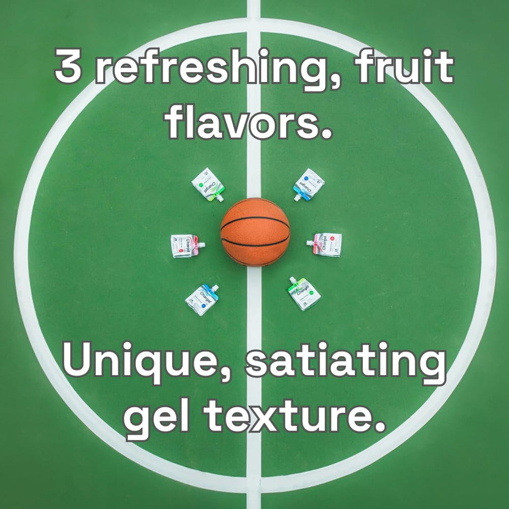 Chargel grape flavor pouch provides fast carbs for endurance sessions