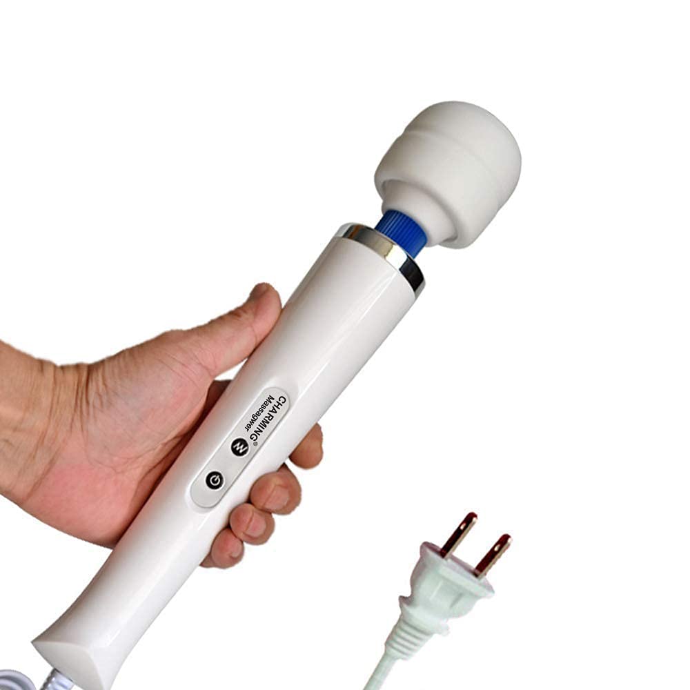 CHARMING back massager with 10 speeds provides targeted relief for sore muscles.