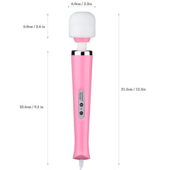 CHARMING handheld massager pink, in-hand use for easy upper body relief
