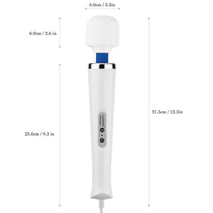 CHARMING handheld massager offers strong vibration for quick on-the-go relief.