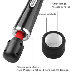CHARMING massager shown for convenient one-handed use on a shoulder.