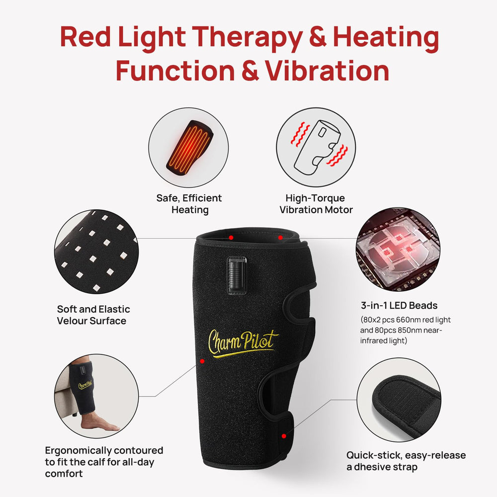 Charmpilot 3 level heating indicator highlighting soothing warmth options.