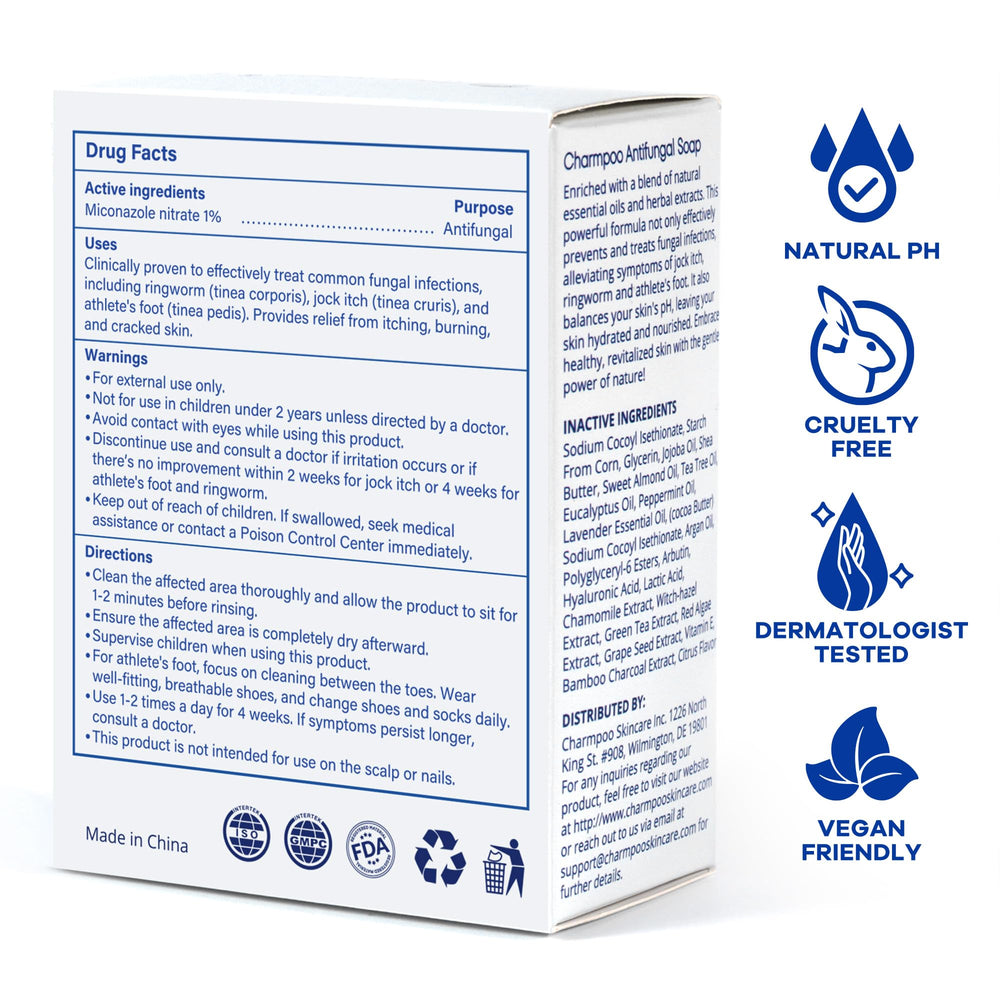 CHARMPOO two-bar-packaging highlights value and long-lasting care