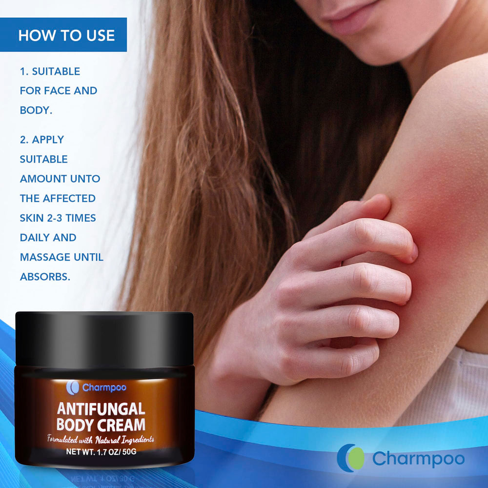 CHARMPOO non-greasy formula texture for fast absorption