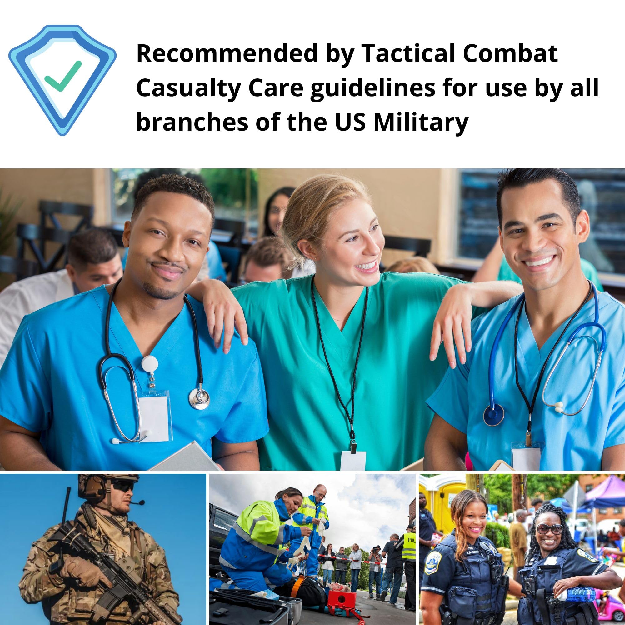 Charter Tactical hospital EMS use supports rapid bleeding control
